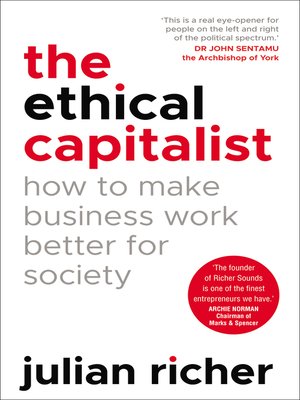 cover image of The Ethical Capitalist
